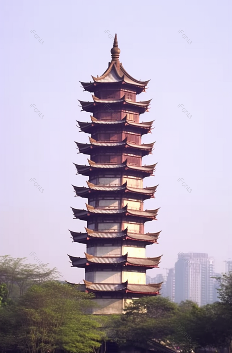 广州赤岗塔古典历史建筑,高清,摄影图,摄影图片,图片大全,摄影图免费下载